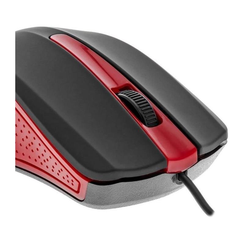 Souris Rouge Suva Yenkee - YMS 1015RD - Vivez une expérience haut en couleur!
