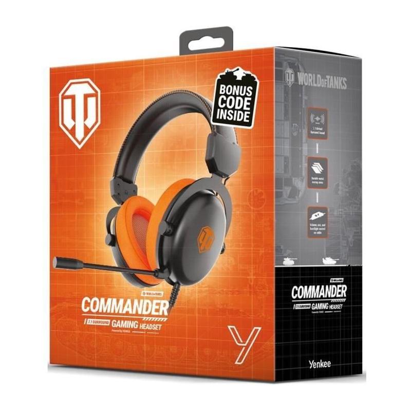 Casque gaming Yenkee COMMANDER - YHP WT300