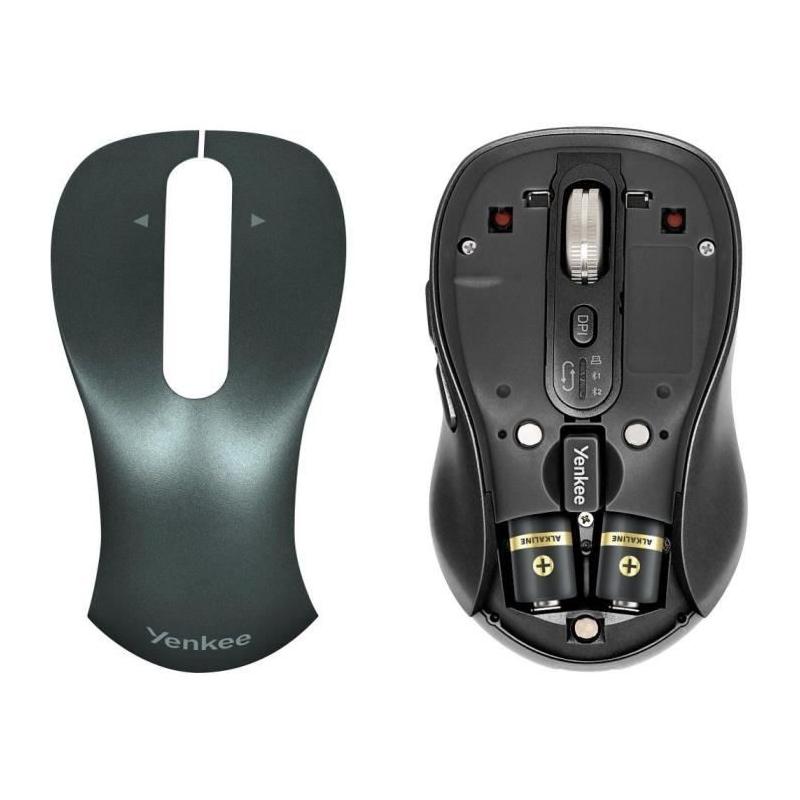 Souris sans fil rechargeable Gyro - YENKEE - YMS 2010BK