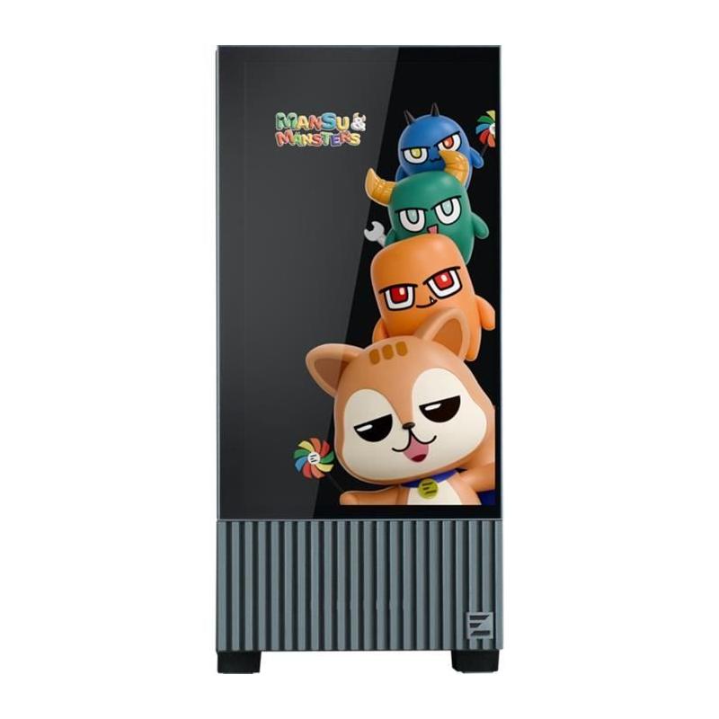 Boitier PC ZALMAN Moyen Tour E-AT - Design avec panneaux latéraux