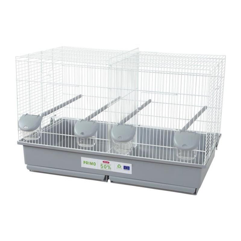 Cage éco.conçue pour oiseaux domestiques - Primo 69x39x44.5 cm