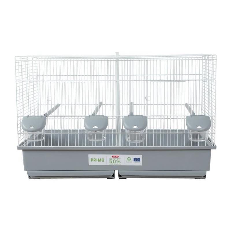 Cage éco.conçue pour oiseaux domestiques - Primo 69x39x44.5 cm