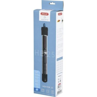 Chauffage d'aquarium Zolux 25W - Pour 20 à 50L - Longueur 23cm