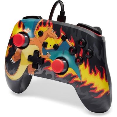 Manette Filaire Nintendo Switch - Charizard Firestorm