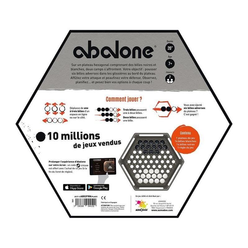Jeu de société Abalone - Nouvelle Édition - Asmodee