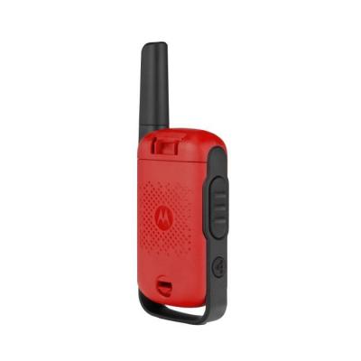 Talkies Walkies Motorola Rouge T42 - Portée 4 km - 16 canaux - Affichage LCD