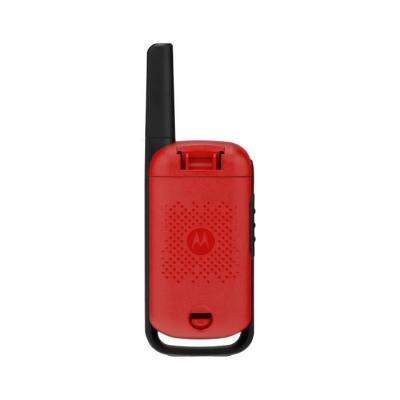 Talkies Walkies Motorola Rouge T42 - Portée 4 km - 16 canaux - Affichage LCD