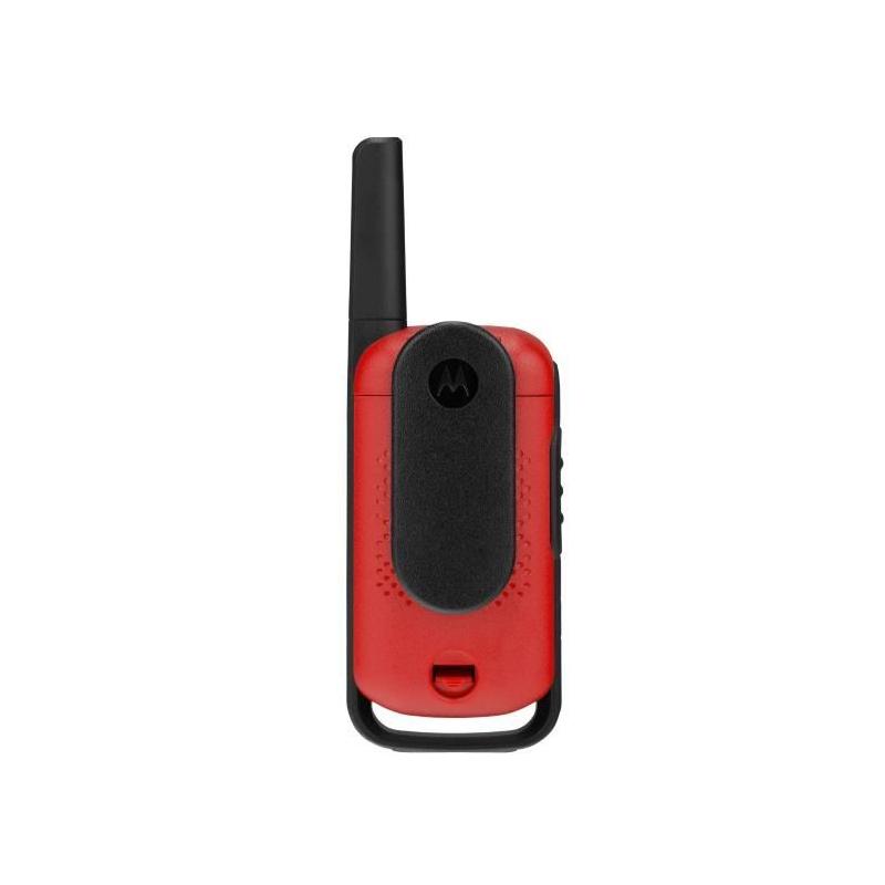 Talkies Walkies Motorola Rouge T42 - Portée 4 km - 16 canaux - Affichage LCD