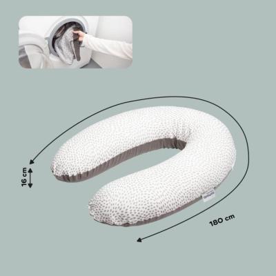 Coussin de Grossesse et d'Allaitement Buddy, Confort Optimal!