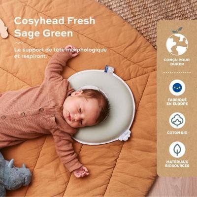 Cale tête bébé Morphologique - Fresh Sage Green