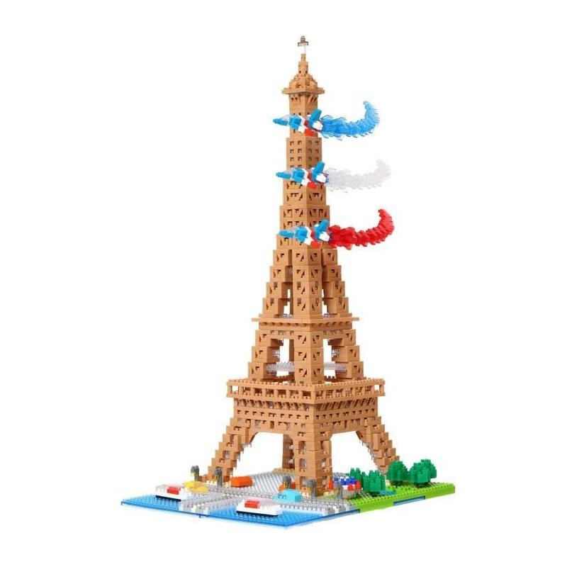 Assemblez la Tour Eiffel avec Nanoblock - 500 pièces