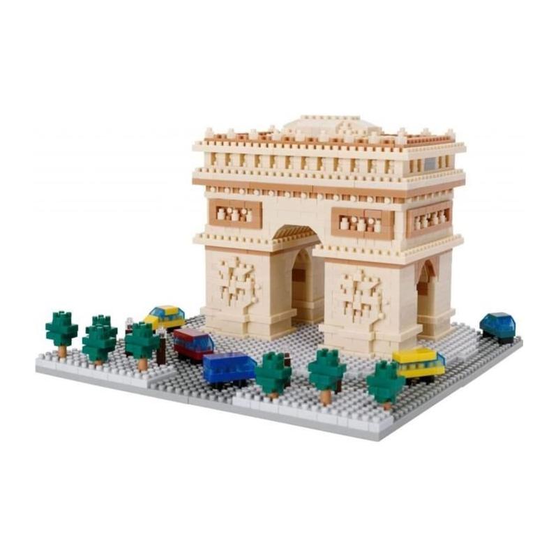 Mini-figurine en briques - NANOBLOCK - Arc de Triomphe Deluxe