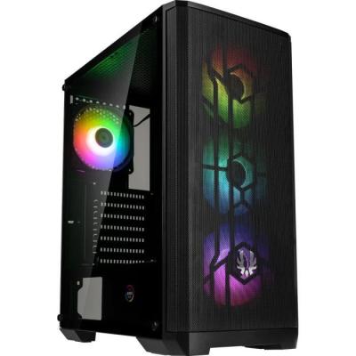Boitier PC moderne avec panneau en verre trempé et 4 ARGB - 60 caractères maximum