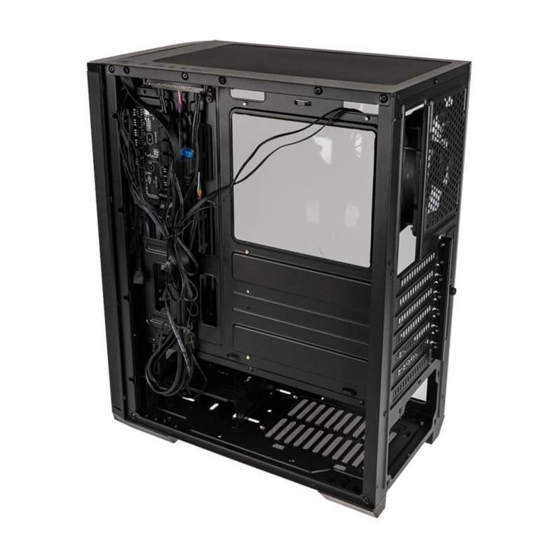 Boitier PC moderne avec panneau en verre trempé et 4 ARGB - 60 caractères maximum