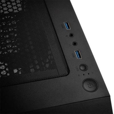 Boitier PC moderne avec panneau en verre trempé et 4 ARGB - 60 caractères maximum