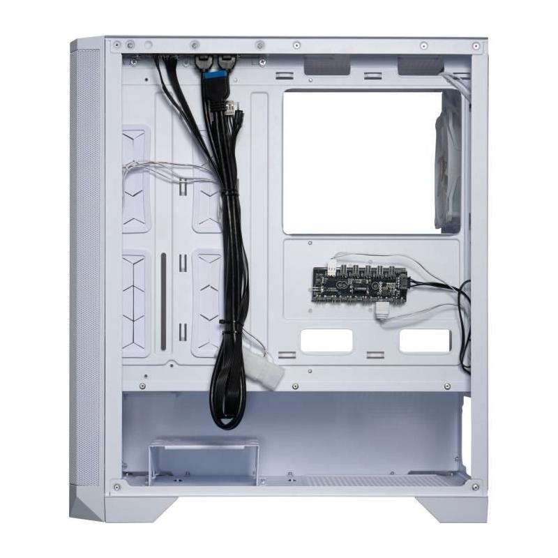 Boîtier PC BITFENIX Nova Mesh SE TG 4ARGB Blanc - Moyen tour ATX