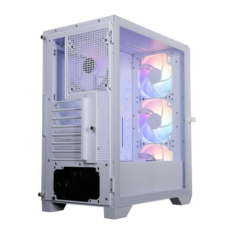 Boîtier PC BITFENIX Nova Mesh SE TG 4ARGB Blanc - Moyen tour ATX