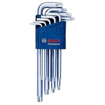 Bosch Professional - Ensemble de 9 clés Torx efficaces
