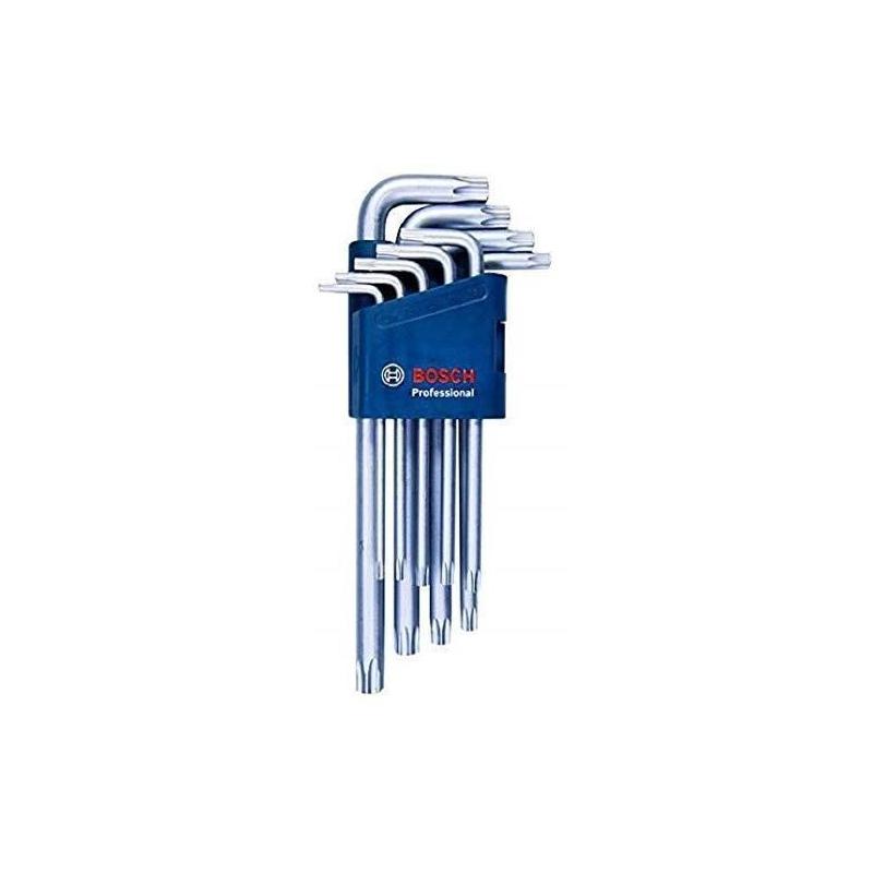 Bosch Professional - Ensemble de 9 clés Torx efficaces