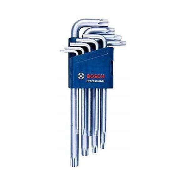 Bosch Professional - Set de 9 clés mâles pour vis Torx