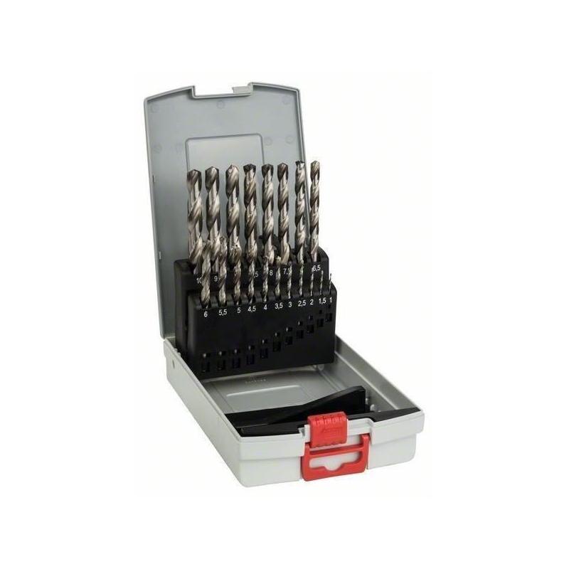 Set de forets ProBox HSS-G, 1-10mm, 135°, 19 - BOSCH