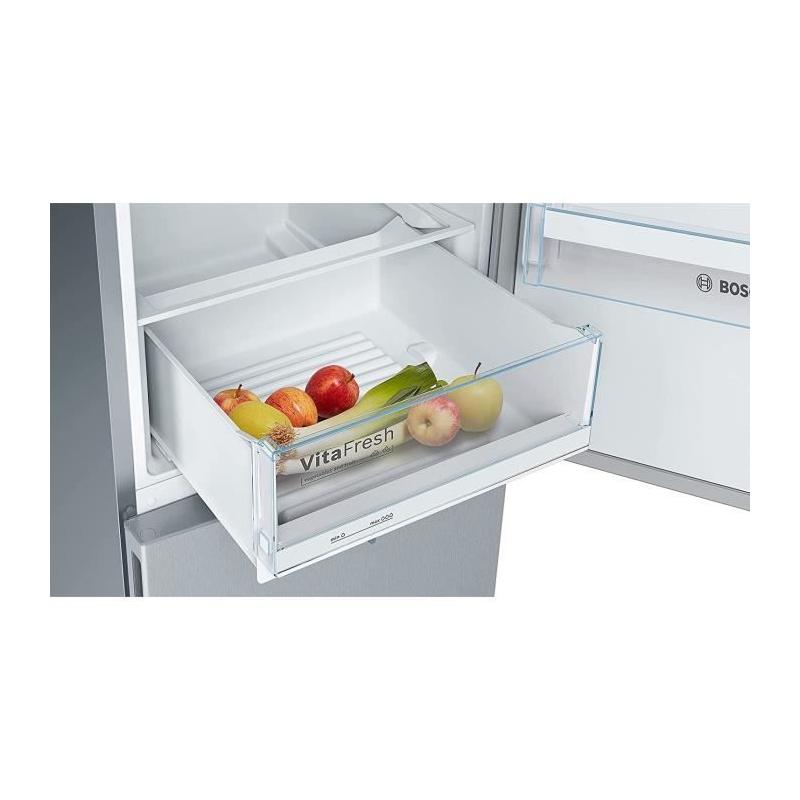Réfrigérateur Bosch KGV36VLEAS 307L - Froid Brassé - Inox