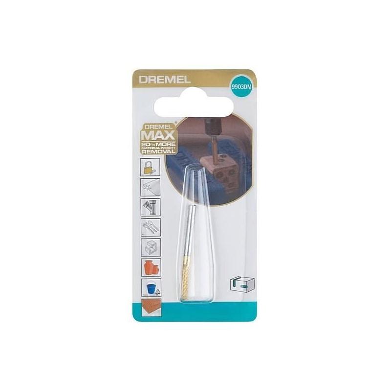 Fraise à graver DREMEL Max 9903 en carbure de tungstène Ø3,2mm - Longévité maximale