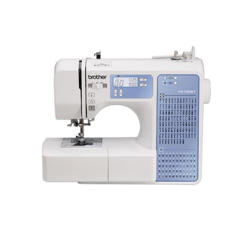 Machine à coudre électronique Brother FS100WT - 100 pts