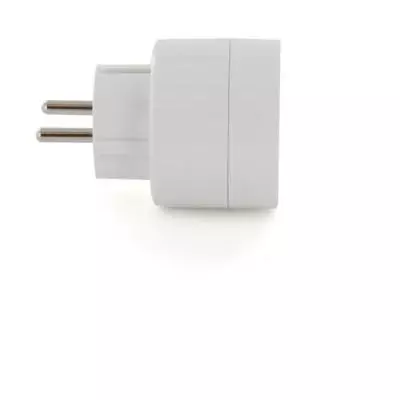 Prise connectée CHACON - Programmateur Wi-fi 10A Blanc