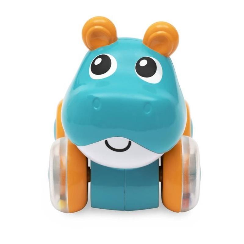 Doudou Chicco Hippo Sprint&go - Bleu et orange