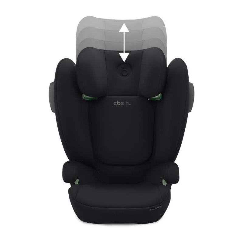 Siège auto CBX by CYBEX SOLUTION B3 I-FIX 3 a 12 ans - Groupe 2/3 - 100 a 150 cm Noir