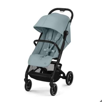 Poussette Beezy BLK - Stormy Blue, style urbain et pratique