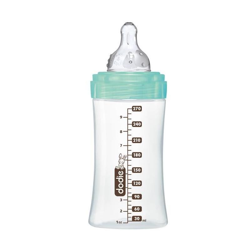 Biberon Dodie Initiation+ Anti-Coliques 3 Vitesses en Verre 270ml