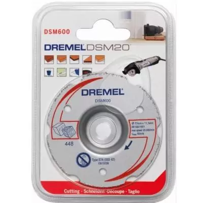 Disque de scie compact DREMEL S600 pour DSM20 Disque de scie compact DREMEL S600 pour DSM20