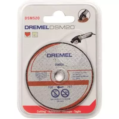 Lot de 2 Disques pour Scie Compacte Dremel DSM20