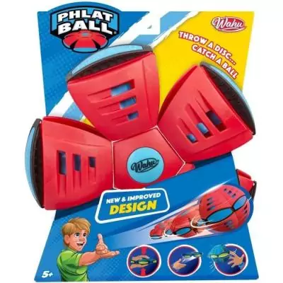 Wahu Phlat Ball Classic - GOLIATH - Rouge pour des heures de jeu amusant!