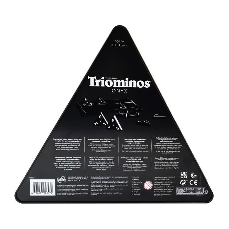 Triominos Onyx: le jeu de société incontournable
