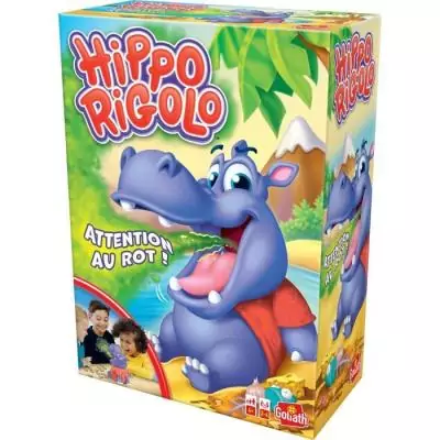 Un jeu d'ambiance hilarant : Hippo Rigolo de GOLIATH !
