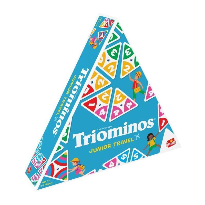Triominos Junior Travel '24 - Le jeu de société idéal pour voyager!