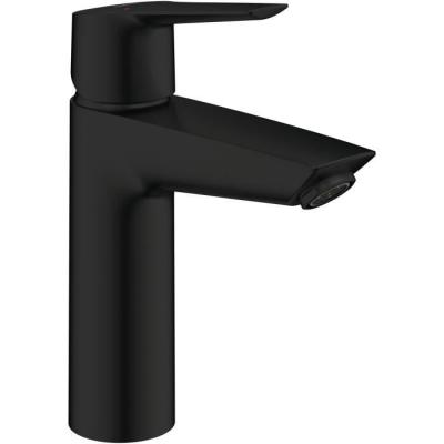Mitigeur lavabo monocommande GROHE Start - Noir mat - Taille M - Bec moyen - Économisez de l'eau