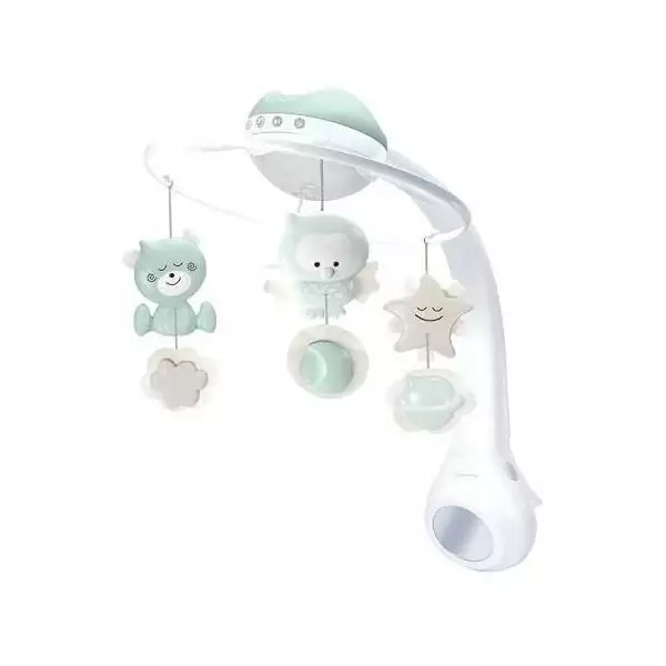 Mobile - INFANTINO - 302049 - Douce Nuit 3en1 - Vert menthe