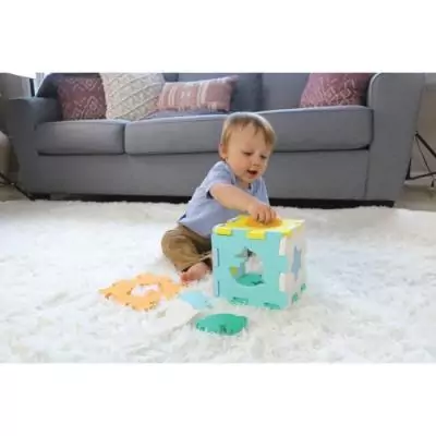 Mini Tapis Mousse - INFANTINO - 313101: Un Puzzle Éducatif Fun