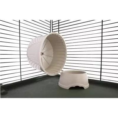 Cage 3 étages pour petits rongeurs 80*45*53 cm - FLAT NATURE - KERBL Cage 3 étages pour petits rongeurs 80*45*53 cm - FLAT NATURE - KERBL