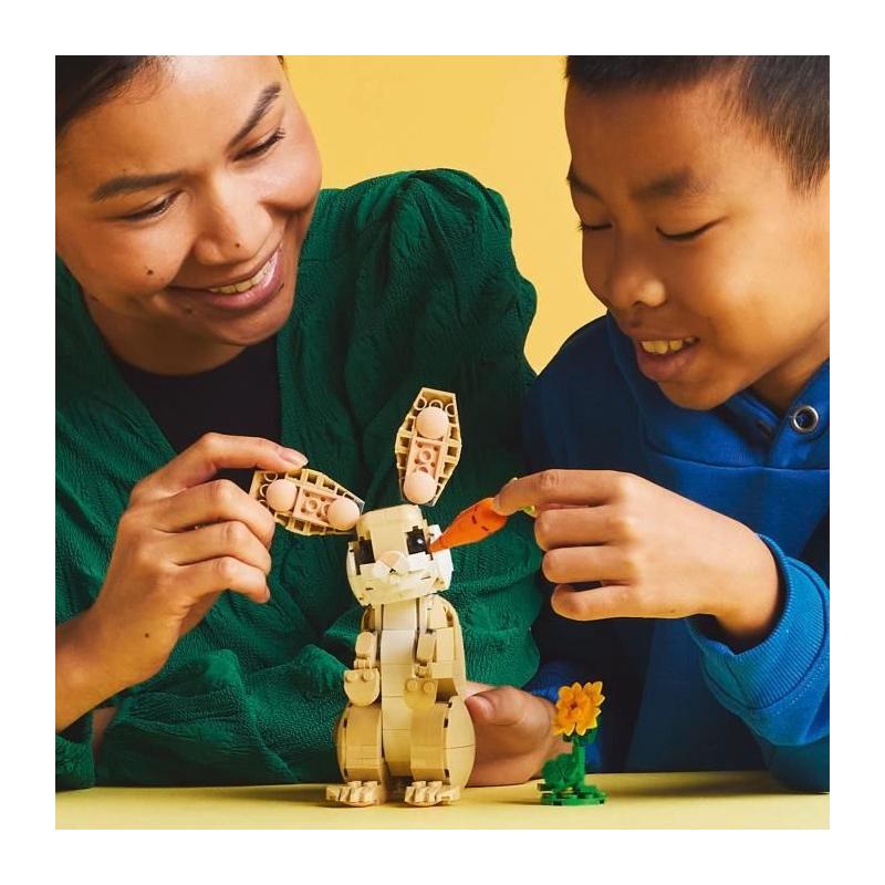 LEGO Creator 31162 3-en-1 L'adorable lapin - Pour les filles de 8 ans