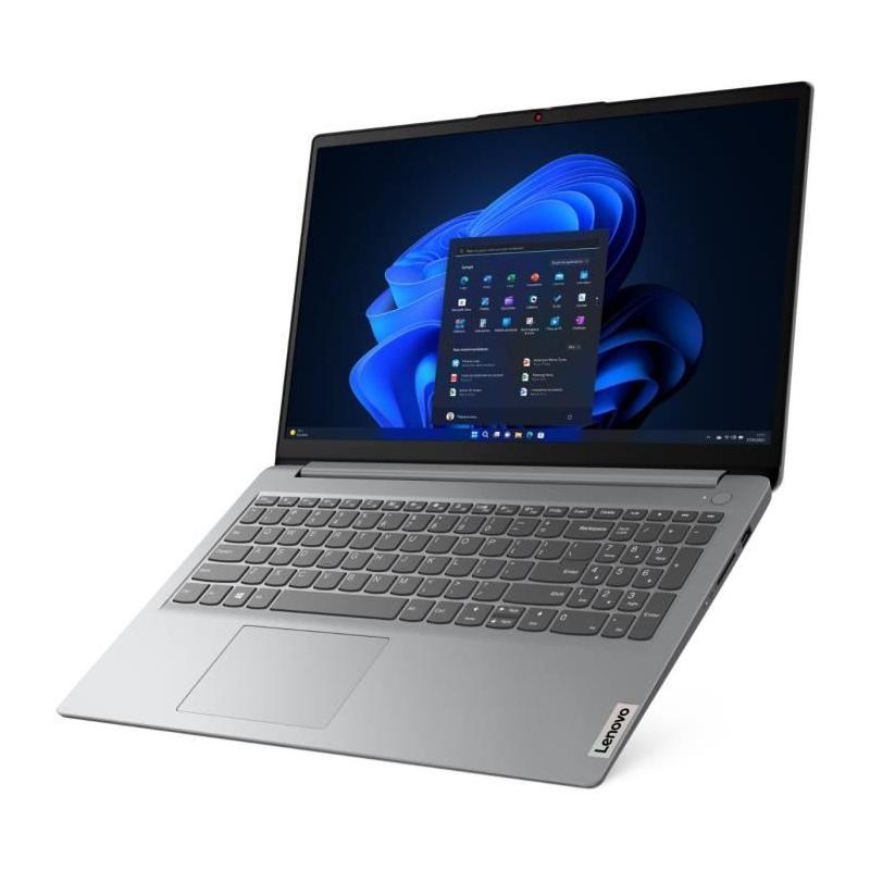 PC Portable LENOVO IdeaPad 1 15IGL7: Windows 11, 15,6" FHD, Celeron N4500 - 8Go RAM, 256Go - AZERTY