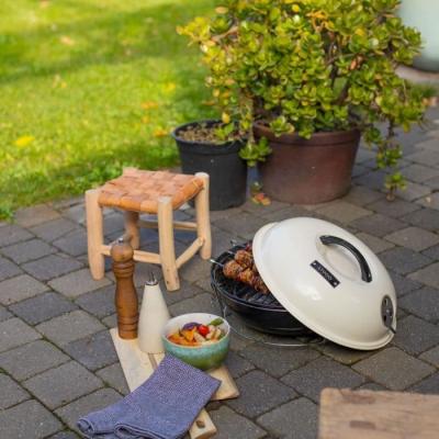 Barbecue à charbon portable LIVOO - Compact et pratique