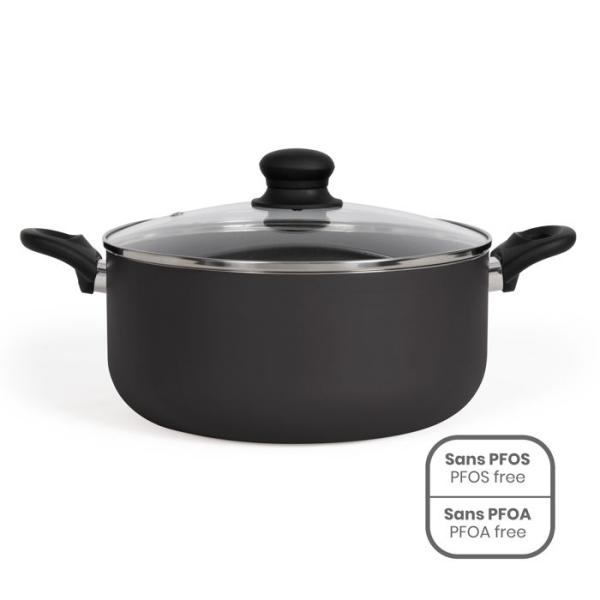Faitout 28 cm - Livoo - MEP151N - Noir