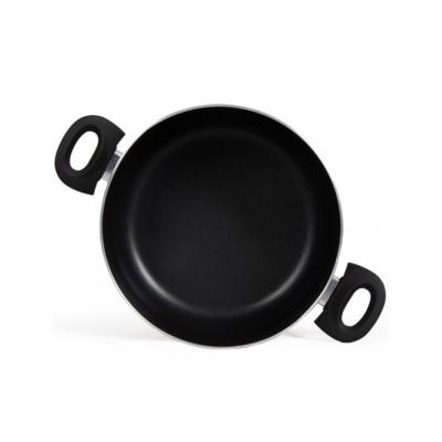 Faitout 28 cm Noir Livoo: idéal pour mijoter en toute simplicité