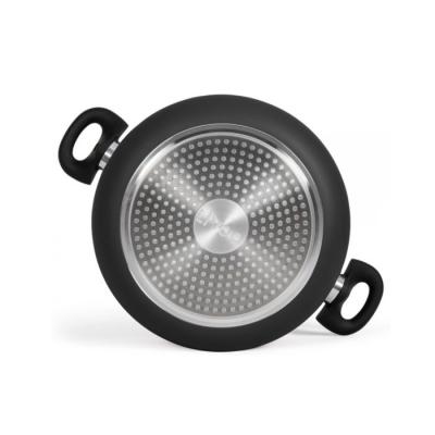 Faitout 28 cm Noir Livoo: idéal pour mijoter en toute simplicité