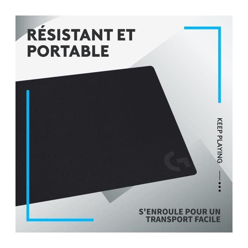 Tapis de souris gamer Logitech G240 - Noir